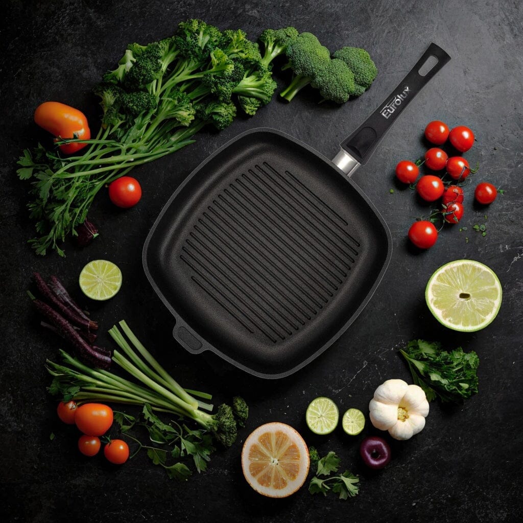 Gietijzeren grillpannen