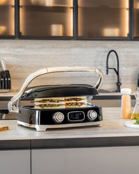 Smeg - Multifunctional Grill | Black | 50s | Contact Grill
