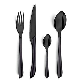 Amefa - Lumino 16-piece Cutlery Set - Black Amefa - Lumino 16-delige Bestekset - Zwart Bestekset Amefa