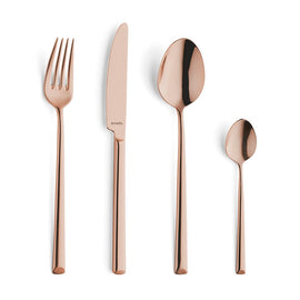 Amefa - Metropole 24-piece Cutlery Set - Copper Amefa - Metropole 24-delige Bestekset - Koper Bestekset Amefa