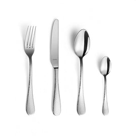 Amefa - Siarre 24-piece cutlery set - Silver Amefa - Sierra 24-pc Cutlery set in wooden canteen Amefa