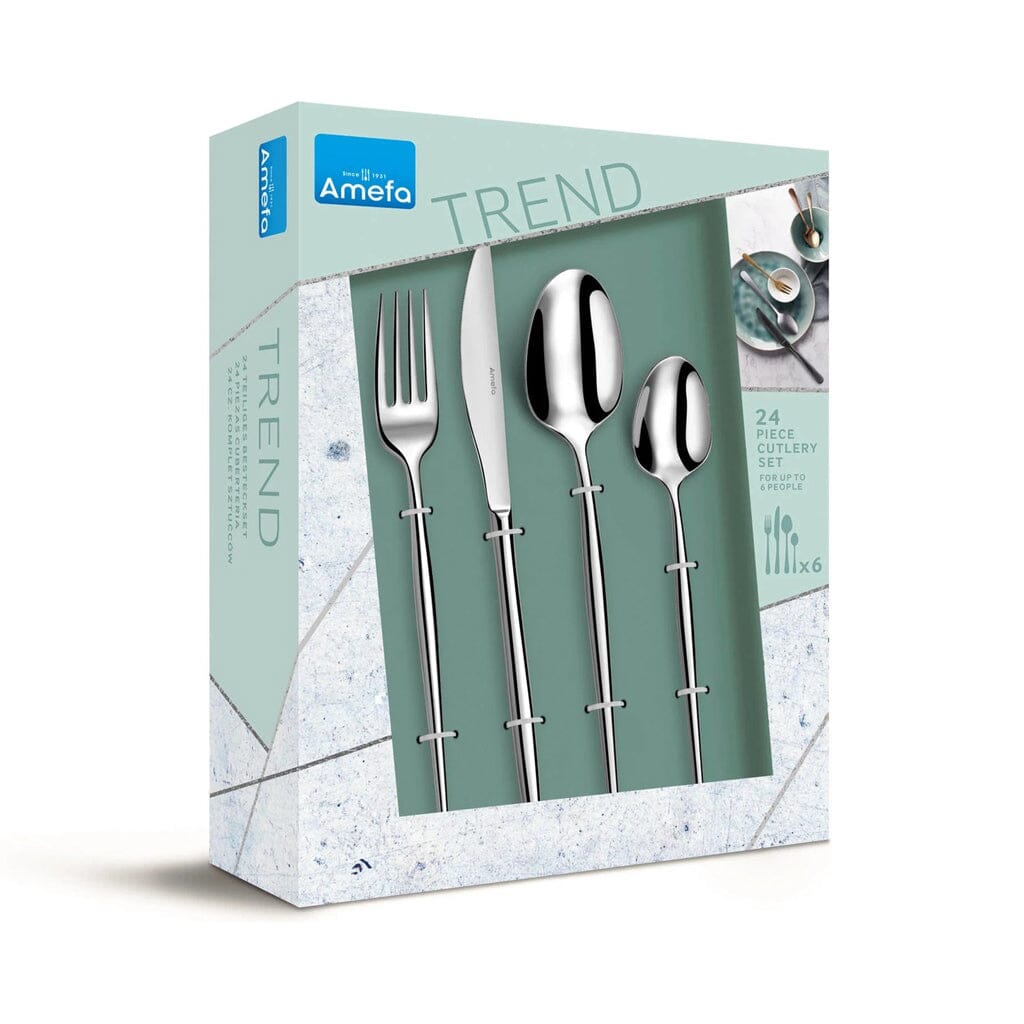 Amefa - Soprano 24-pcs Cutlery Set in Trend gift box Bestekset Amefa