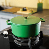 Cook & Pan - Go Green Gietijzeren Braadpan 24 cm - 4 liter Braadpan Cook & Pan