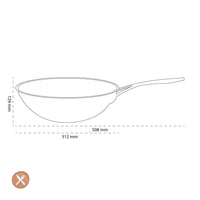 Demeyere - Industry 5 Wok 30 cm Wokpan Demeyere
