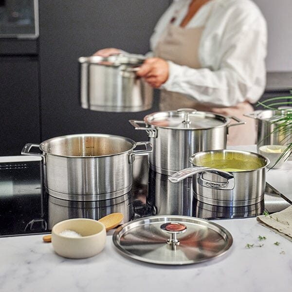 Demeyere - Lino 3 Kookpannenset 5-delig Pannenset Demeyere