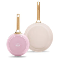 GreenPan - Padova Blush/Light Blue 4-delige Koekenpannenset 20/28 cm Pannenset GreenPan