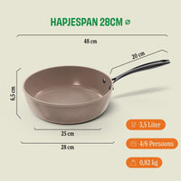 Cook & Pan - Taupe of Mind Sauté Pan 28 cm