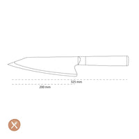 Kai Shun - Kiritsuke 8'' (20,0 cm) Kai Shun