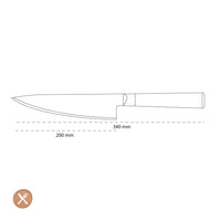 Kai Shun - Wit Koksmes 8'' (20,0 cm) Kai Shun