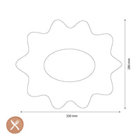 &Klevering - Sun Bowl - Ovale - Jaune Beurre &Klevering Bowls