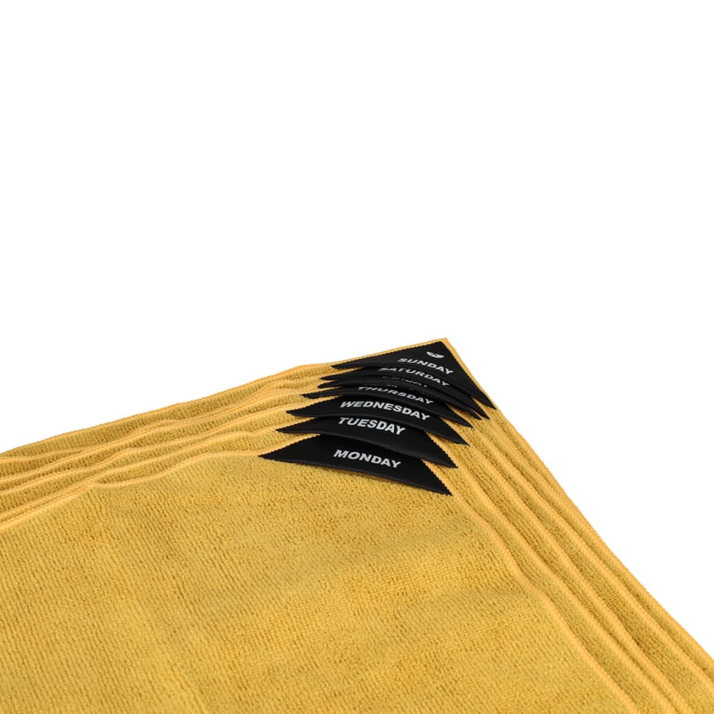 Klud - Microvezel Vaatdoekjes 7 stuks - Curry Geel Klud