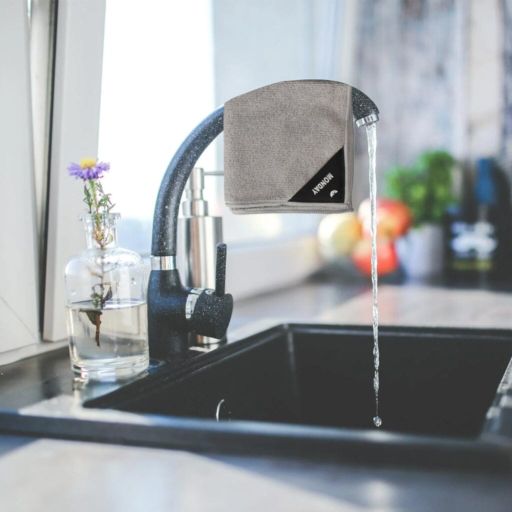 Klud - Microvezel Vaatdoekjes 7 stuks - Grijs Klud