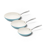 Cook & Pan - Go Blue Frying Pan Set 3-Piece