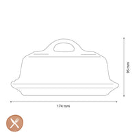 Le Creuset - Botervloot Bleu Riviera 17cm Botervloot Le Creuset