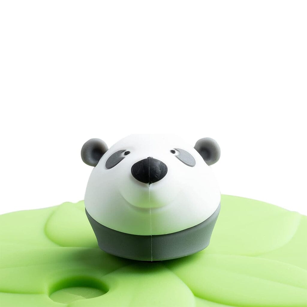 Leonardo - Cap groene panda Bambini Waterglazen Leonardo