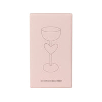 Lepelclub - Campagne Coupe - Hart - Roze Champagne glazen LepelClub