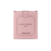 Lepelclub - Glas Hart - Roze Drinkglazen LepelClub