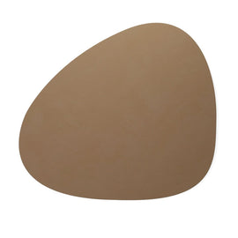 Lind DNA - Tablemat Curve L Nupo Clay Brown Lind DNA - Placemat Curve L Nupo Klei Bruin Placemat Lind DNA