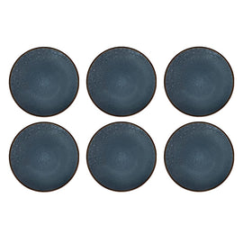 Medard de Noblat - Feeling Indigo Dessert Plate 21 cm (set of 6) Medard de Noblat - Feeling Indigo Dessertbord 21 cm (set van 6) Dessertborden Medard de Noblat