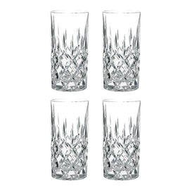 Nachtmann - Noblesse Long Drink Glass 375 ml, set of 4 pieces Nachtmann - Noblesse Longdrinkglas 375 ml, set 4 stuks Longdrinkglazen Nachtmann