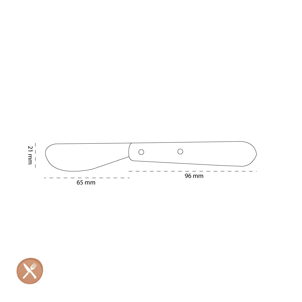 Opinel - Botermes N°117, Plum Opinel