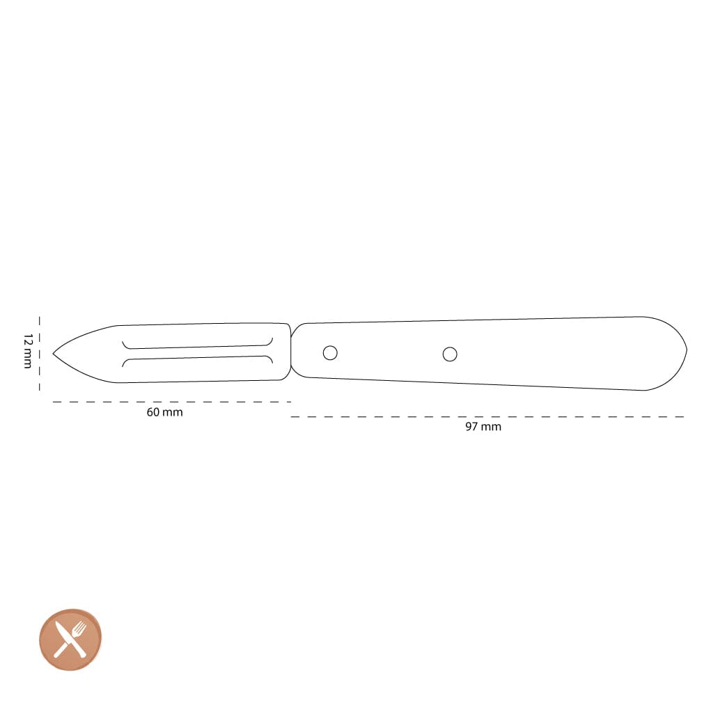 Opinel - Dunschiller N°115, Naturel Opinel