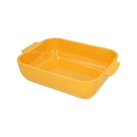 Peugeot - Appolia Oven dish Rectangular 32 cm Saffron yellow Peugeot - Appolia Ovenschaal Rechthoekig 32 cm Saffraangeel Ovenschaal Peugeot