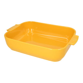 Peugeot - Appolia Oven dish Rectangular 40 cm Saffron yellow Peugeot - Appolia Ovenschaal Rechthoekig 40 cm Saffraangeel Ovenschaal Peugeot