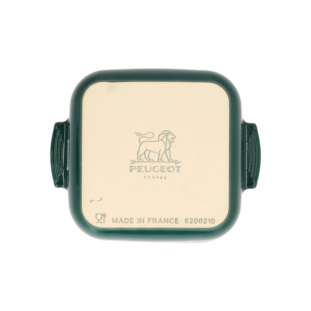 Peugeot - Appolia Ovenschaal Vierkant 21 cm Bosgroen Ovenschaal Peugeot