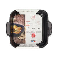 Peugeot - Appolia Ovenschaal Vierkant 28 cm Leisteen Ovenschaal Peugeot