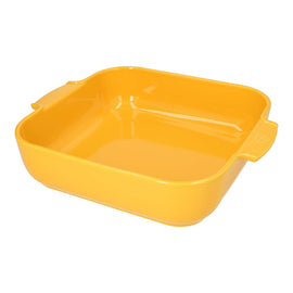 Peugeot - Appolia Oven dish Square 36 cm Saffron yellow Peugeot - Appolia Ovenschaal Vierkant 36 cm Saffraangeel Ovenschaal Peugeot