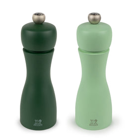 Peugeot - Duo Tahiti Pepper and Salt Mill Set Water 15 cm Peugeot - Duo Tahiti Peper-en Zoutmolenset Water 15 cm Peugeot