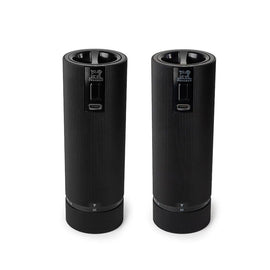 Peugeot - Giftbox Duo Line Electric Pepper and Salt Mill Set 15 cm Black Peugeot - Giftbox Duo Line Peper- en Zoutmolen set 15 cm zwart Peugeot