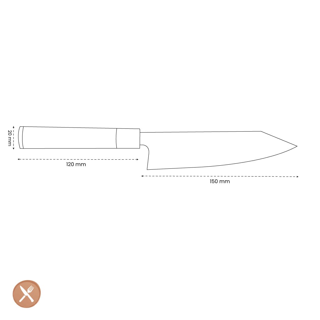 Satake - Chef's Knife (Bunka) 15 cm Satake
