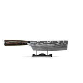 Série d'estampes japonaises Damas - Couteau Nakiri Shinrai Knives - Damascus Print Nakiri mes 18 cm Nakirimes Shinrai Knives