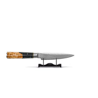 Shinrai Knives - Epoxy Onyx 6-delige Messenset + Messenblok Stans Messenset met blok Shinrai Knives