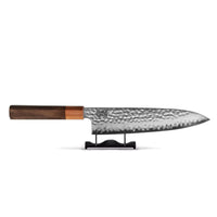 Couteaux Shinrai - Kigami Exclusive Damascus 3 pièces - Couteau de chef + Nakiri + Couteau d'office Ensemble de couteaux Shinrai Knives