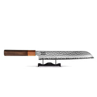 Shinrai Knives - Kigami Exclusive Damascus 4-delige set - Koksmes + Broodmes + Nakiri + Schilmes Messenset Shinrai Knives