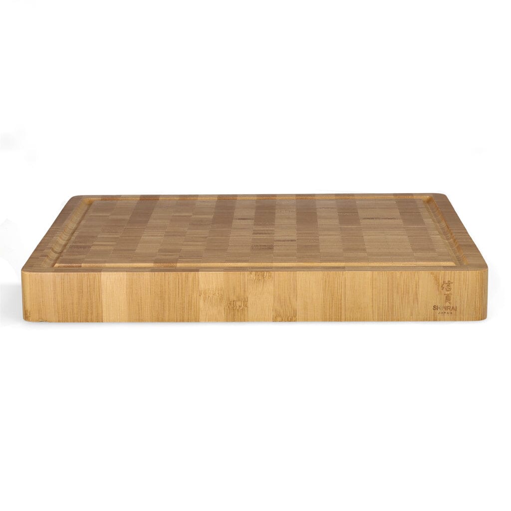Shinrai Knives - Luxe Snijplank Massief Bamboehout - 40 x 30 x 4.5 cm Bamboe snijplank Shinrai Knives