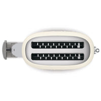 Smeg - Broodroosters | Crème | Jaren 50 | Toaster 2x4 Broodrooster Smeg