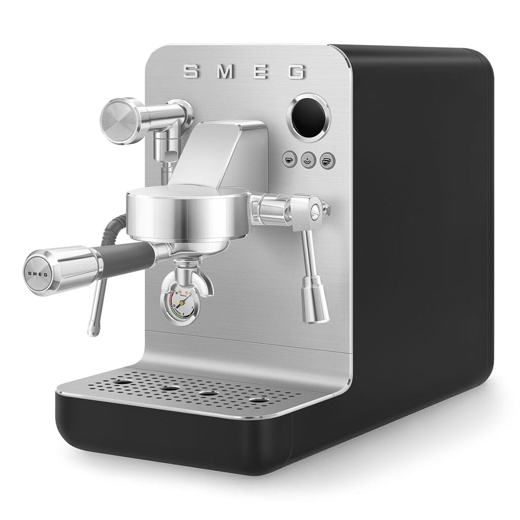 Smeg - Espressomachine Mat Zwart Handmatige Espressomachine Smeg