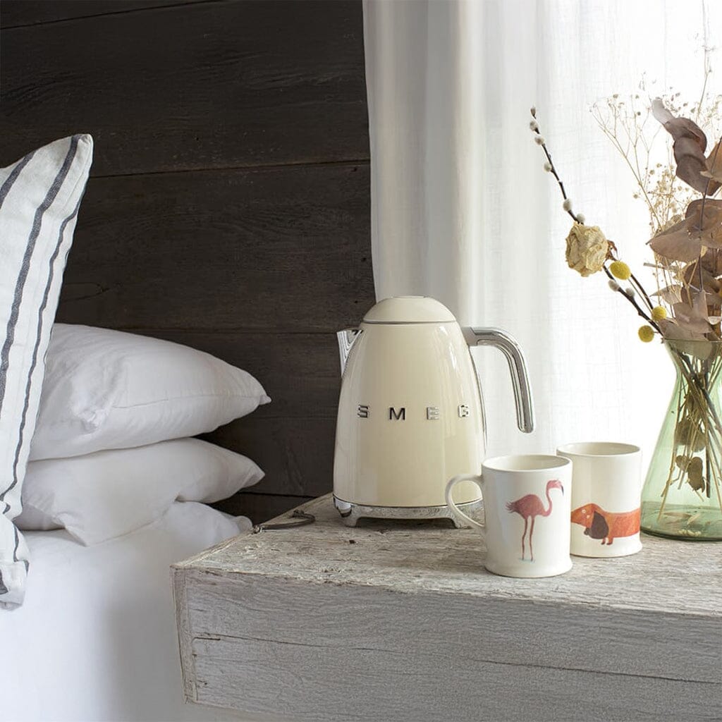 Smeg - Waterkoker | Crème | Jaren 50 | Kettle Standard Waterkoker Smeg
