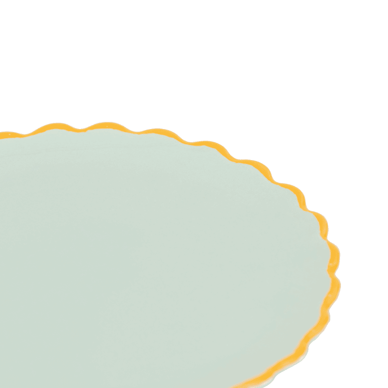 Urban Nature Culture - Good Morning - Sculpted - Celadon - Bord Ø 13.5 Urban Nature Culture