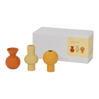 Urban Nature Culture - Mini Vazen Lillian - set van 3 Urban Nature Culture