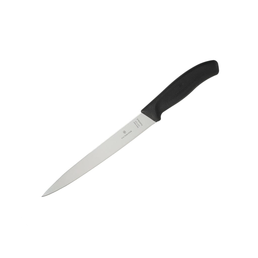 Victorinox - Fileermes Swiss Classic RVS/Zwart 20 cm Victorinox