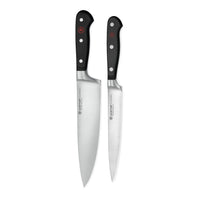 Coffret de couteaux Wüsthof classique 2 pièces - Couteau de chef + Couteau à fileter