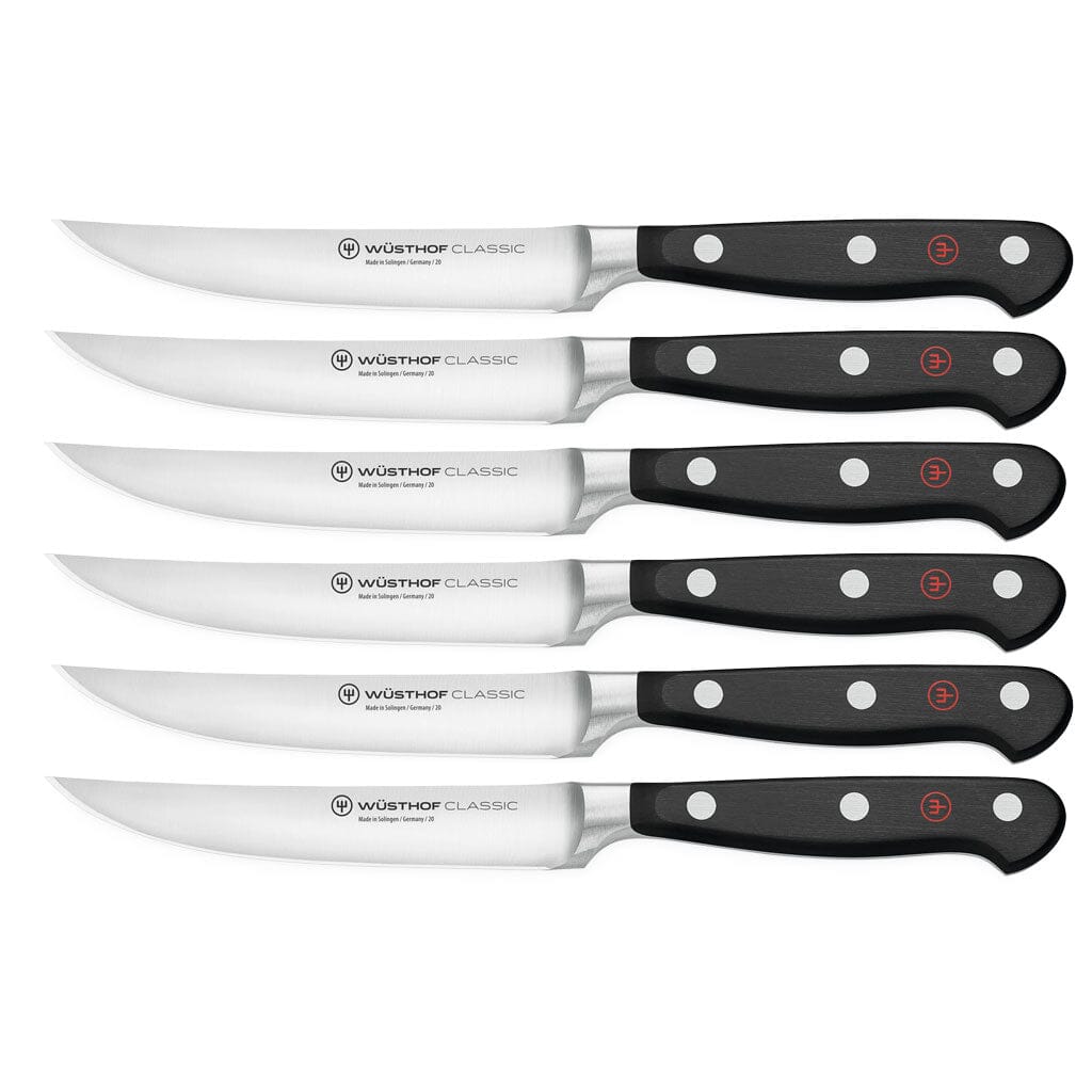 Wusthof - Classic Steakmessenset 6-delig Messenset Wusthof