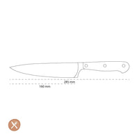 Wusthof - Classic Velvet Oyster Koksmes 16 cm Koksmes Wusthof