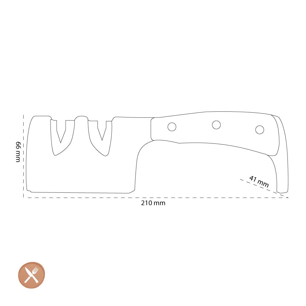 Wusthof - Messenslijper, Keramiek/diamant Wusthof