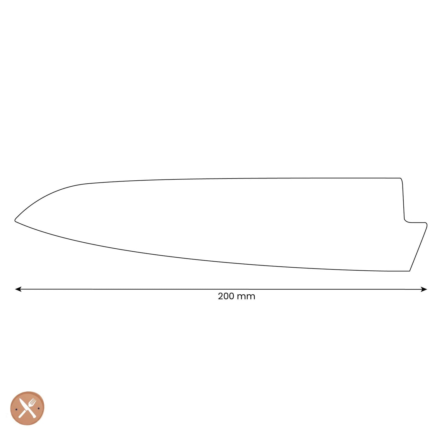 Yaxell - Kantana Mesbeschermer voor Koksmes 20 cm Messenbeschermer Yaxell